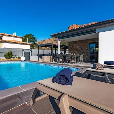 Proche Ajaccio, Magnifique Avec Piscine Privee 8 Personnes Casa de Férias *